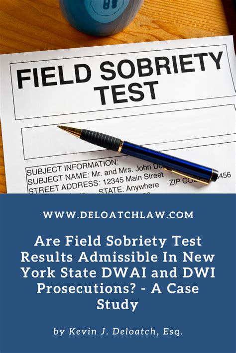 field sobriety testing results